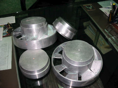 Aluminum casting batch